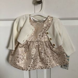 NWT Cat & Jack star print dress